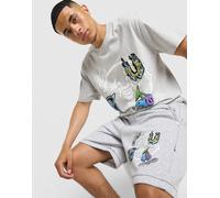 True Religion Short Buddha Face - Gris L