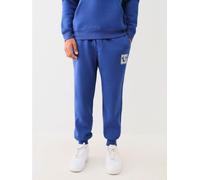 True Religion Studded Registered Icon Jogging Bottoms Mens Bleu Sodalite XL Male