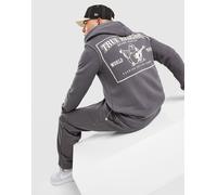 True Religion Sweat à capuche Big T - Gris M