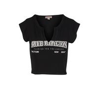 True Religion T-shirt 'Anniversary' noir / blanc, Taille XXL