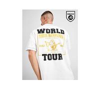 True Religion T-shirt Logo World Tour - Blanc S