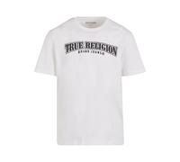 True Religion T-Shirt 'Nu Brush' noir / blanc, Taille XXL