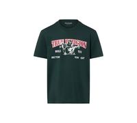 True Religion T-Shirt sapin / rouge / blanc, Taille M