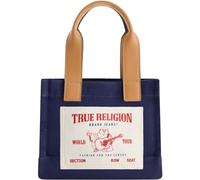 True Religion Tote, Women's Mini Travel Shoulder Bag with Adjustable Strap, Navy