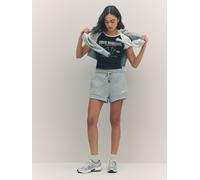 True Religion True Religion Heather Grey Patched Lounge Shorts Heather Grey Medium