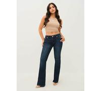 True Religion True Religion Indigo Blue Joey Low Rise Flare Jeans
