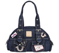 True Religion True Religion Multi-patch Denim Satchel, SATCHEL