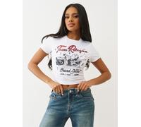 True Religion True Religion White Crystal Buddha Short Sleeve Baby T-Shirt