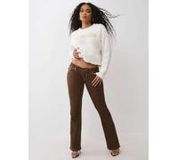 True Religion True Religion White Logo Off Shoulder Jumper