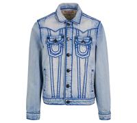 True Religion Veste mi-saison 'Jimmy' bleu / bleu clair, Taille M