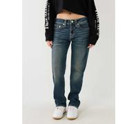 True Religion Washed Relaxed Jeans Womens Med Wsh 24 L32 Female