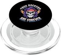 True Rockers are Forever Skull Bandana Rock PopSockets PopGrip pour MagSafe