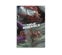 True Romance Movie 1993 Scene Poster mural sur toile, décoration, peinture, art, chambre à coucher, salon, bureau, peinture, décoration moderne, art mural, impression d'image, 40 x 60 cm