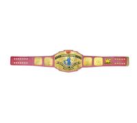 True Saga - Ceinture de lutte intercontinentale lourde réplique Classe 1 - Taille adulte jusqu'à 117,8 cm - Métal 2 mm (sangle rose)