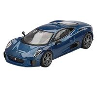 True Scale Miniatures MGT00884-L Jagua. C-X75 Blue 2024 Mini-GT - échelle 1/64 - modèle de Voiture