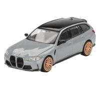 True Scale Miniatures Mini-GT MGT00864-L - M3 Touring (G81) Competition Brooklyn Grey 2024 - échelle 1/64 - modèle de Voiture