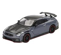 True Scale Miniatures Mini-GT MGT00868-L - Nissa. GT-R (R35) Nismo Stealth Gray 2024 - échelle 1/64 - modèle de Voiture