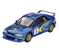 True Scale Miniatures Mini-GT MGT00986-L - Subaru Impreza WRC99#5 Burns Winner Australia Rally 1999 - échelle 1/64 - modèle de Voiture