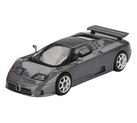 True Scale Miniatures Mini-GT MGT01002-L - Bugatt. EB110 Super Sport Grigio Scuro 1995 - échelle 1/64 - modèle de Voiture