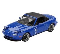 True Scale Miniatures Mini-GT MGT01069-L - Mazd. MX-5 Miata Tuned Version Dark Blue 1990 - échelle 1/64 - modèle de Voiture