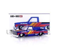 True Scale Miniatures Model Car Compatible avec Chevrolet Silverado Kaido Works V2 Limited Edition 1/64 Diecast Car Kaido House KHMG099