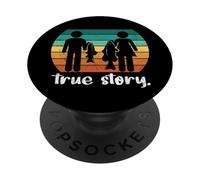 True Story - Pêcheurs Amusants PopSockets PopGrip Adhésif