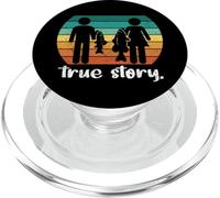 True Story - Pêcheurs Amusants PopSockets PopGrip pour MagSafe