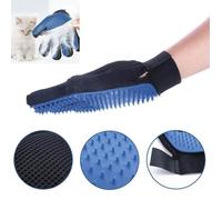 True Touch Gants Brosse Poils Main droite pour Chien Chat Nettoyage doux et efficace