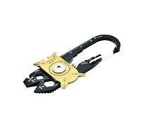 True Utility FIXR - 20-en-1 Mini EDC Rotary Multi Tool - Outil Multifonction - Camping Accessoires