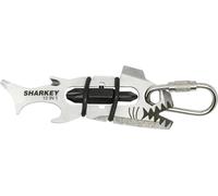 True Utility Sharkey - 12 In 1 Multi Tool - Outil multifonction avec tournevis, barre de traction, décapsuleur, coupe-fil, lime et ouvre-boîte - Camping Accessoires