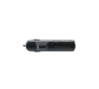 TrueCam Chargeur de voiture Hx/Mx avec slot USB supplémentaire noir One Size