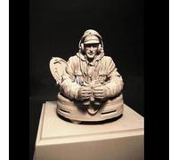 TRUEGRIS 1/16 Kit de modèle réduit en résine de soldat allemand de la Seconde Guerre mondiale Kit de modèle réduit en résine non peint et non assemblé (pas de char) //F9q6L32