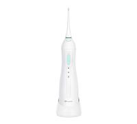 TrueLife AquaFloss Compact Hydropulseur buccal électrique sans fil, réservoir d'eau de 150 ml, 3 modes et 2 buses, irrigateur de dents, tête rotative, léger, étanche IPX7