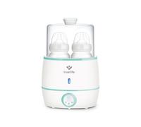 truelife Chauffe-biberon Invio BW Double avec stérilisateur pratique blanc One Size