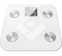 truelife FitScale W6 BT Pèse-personne TLFSW6BT numérique Plage de pesée (max.)=180 kg blanc, gris avec Bluetooth