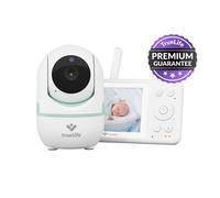 TrueLife NannyCam R4 : nounou rotative à 360°, écran LCD 3,2", communication bidirectionnelle, vision nocturne, détection de la température, VOX, berceuses, portée jusqu'à 300 m