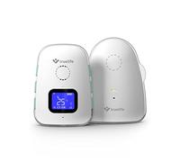 TrueLife NannyTone VM3 Babyphone avec IP67, portée extra large jusqu'à 800 m et 300 m dans les zones construites, avertissement de température 16-30 °C, son cristallin, alimentation par batterie
