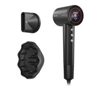 TrueLife Sèche-cheveux D9 avec technologie TrueLife UltraIonic®, écran couleur LED, 5 modes de fonctionnement, vitesse du moteur jusqu'à 110 000 tr/min, deux attaches magnétiques, filtre à poussière