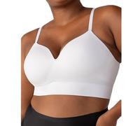 Truelift 2.0- Soutien-Gorge Confort sans Armatures, Celyssia Shapelift Soutien Gorge, Zero Armature,Zero Gene, sans Bourrelets Ni Marques, Confort Absolu (Blanc,TTG)