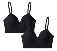 Truelift 2.0- Soutien-Gorge Confort sans Armatures, Celyssia Shapelift Soutien Gorge, Zero Armature,Zero Gene, sans Bourrelets Ni Marques, Confort Absolu (2Noir,3TG)