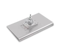 Truelle à angle complet verrouillable de Marshalltown, rayon 19 mm, lèvre 22 mm, pour sol et béton, en acier inoxydable, dimensions : 254x152 mm