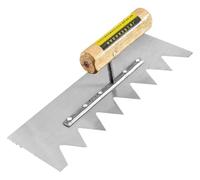 Truelle à ciment, Poignée ergonomique en acier inoxydable de qualité professionnelle for combler les lacunes du bâtiment avec ciment ou mastic(A)