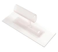 Truelle à ciment, Truelle de plâtrage en plastique Transparent M17D, outils muraux, Construction for la décoration maison, Architecture d'usine(Right Angle)