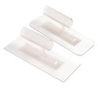 Truelle à ciment, Truelle de plâtrage en plastique Transparent M17D, outils muraux, Construction for la décoration maison, Architecture d'usine(Set)