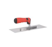 Truelle à encoches plates pour sols et carrelages Outils de séchage Tambour Putty Cloisons sèches Plancher à outils à main Carrelage Spatule Boutonnée Spatule Pinceau de lissage