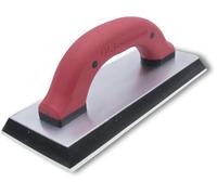 Truelle à mortier pour carreaux de maréchalerie avec poignée souple, en caoutchouc, 229x102 mm