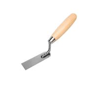 Truelle carrée professionnelle en acier inoxydable pour plâtrage, rendu et stuc, mortier, ciment, mélange, maçonnerie, réparations murales, construction et projets de bricolage (30 mm / 1.2in)