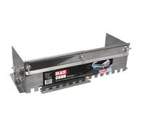 Truelle crantée extensible réglable - Curseur de mortier Tiroir plat Peigne Boîte palette pour pose de carrelages carreaux, spatule dentée extensible 12 mm (SENDI GLAZE COMB 10/12 mm)