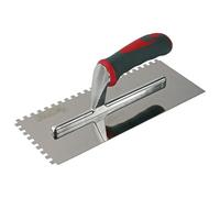 Faithfull Truelle Acier Inoxydable 11 x 4 1/2-inch Poignée Souple entaillé