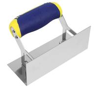 Truelle D’angle Intérieur en Acier Inoxydable, Finition Rapide | Bord Lisse, Accès aux Zones Étroites, Poignée Ergonomique, pour Joints, Enduit et Murs Intérieurs